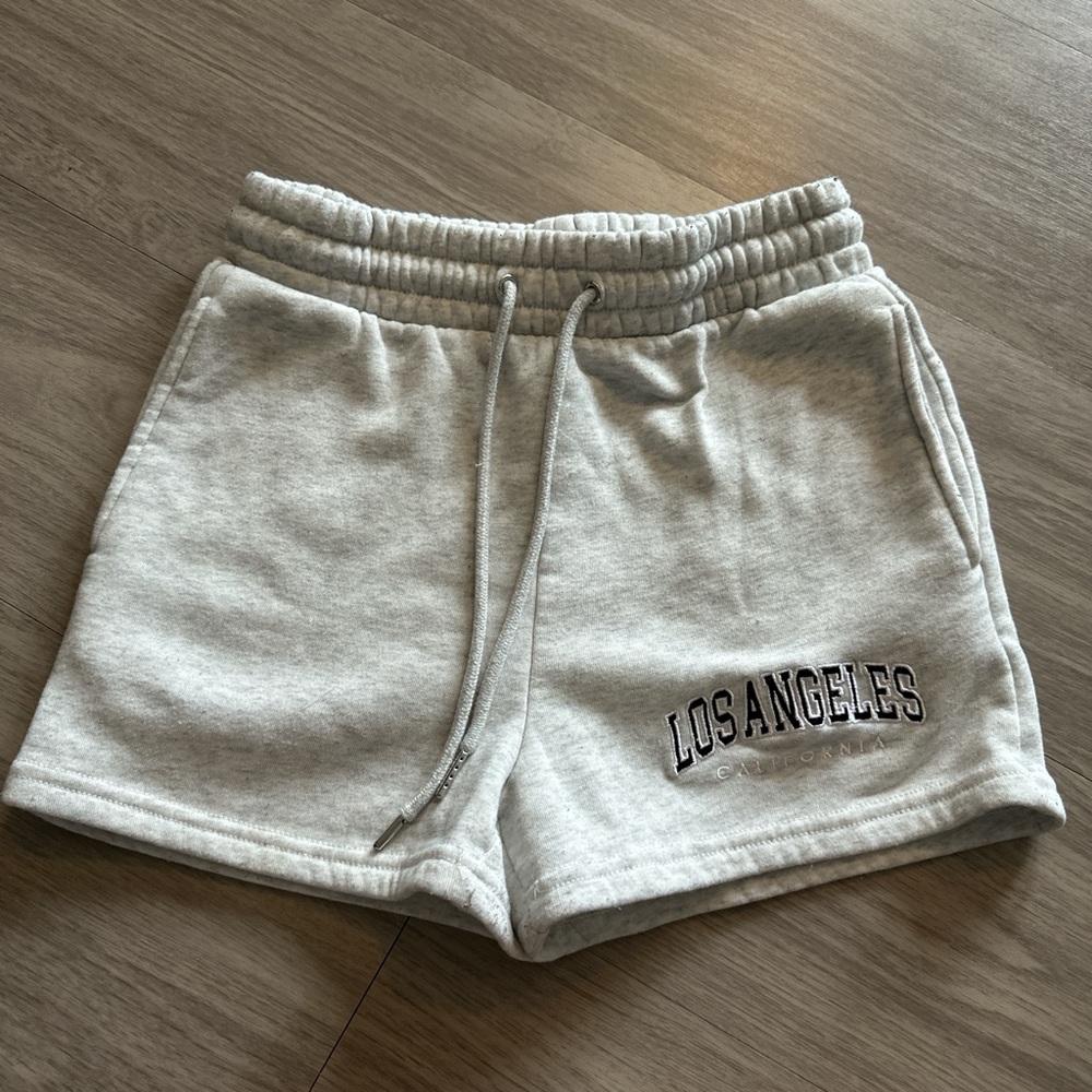 Marshalls Light Gray Women's Athletic Shorts